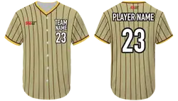 Custom vertical design adult youth unisex baseball jersey - Jersey