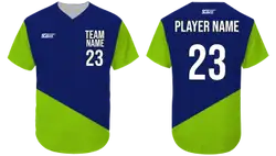 Custom basic short sleeve solids adult youth unisex baseball jersey - Jersey