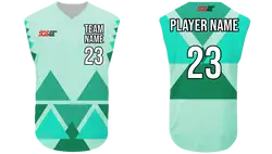 Custom triangular shape design sleeveless adult youth unisex softball jersey - Jersey