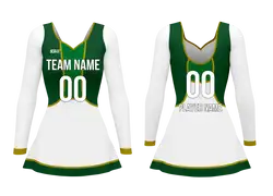 Custom women skirt long sleeve ballet uniform elegant ensemble - Ballet-uniforms