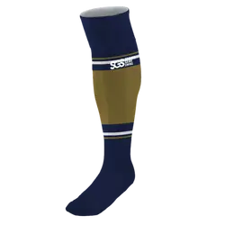 Custom soccer socks adult youth unisex indigo blaze - Socks