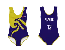 Custom sleeveless gymnastic uniform adult youth swirl elegance - Gymnastics-uniforms