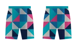 Custom elegant shapes adult youth soccer shorts - Short