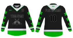 Custom beautiful stars adult youth unisex hockey jersey - Jersey