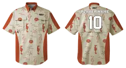 Custom fishing shirt adult youth unisex sea sun - Jersey