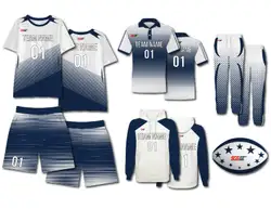 Custom moisture-wicking diagonal sections adult youth unisex shirt - Rugby-jerseys