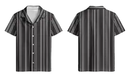 Custom short sleeve collared shirt adult youth unisex trace - Short-sleeve-collared-shirts