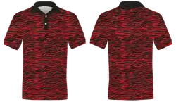 Custom tiger skin adult youth unisex polo - Shirt-polo