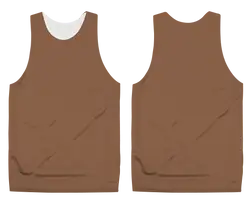 Custom pinnies adult youth unisex brown - Pinnies
