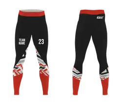 Custom perfect adult youth unisex full calf compression tights - Compression-tights