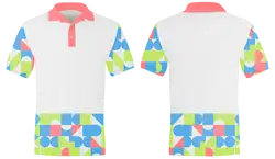 Custom arms bottom abstract adult youth unisex polo - Shirt-polo