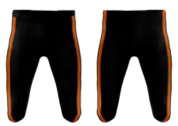 Custom football pants adult youth unisex midnight flame - Football-pants