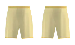 Custom white solids adult youth soccer shorts - Short