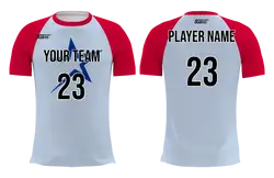Custom moving star adult youth unisex volleyball jersey - Jersey