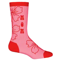 Custom  mothers day flower  adult youth unisex solid socks - Socks