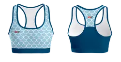 Custom adult youth unisex sports bra classic move - Track-sports-bras