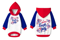 Custom pet holiday hoodie firework fun - Pets-hoodie