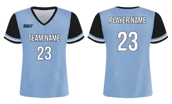 Custom soccer jersey adult youth unisex blue jays - Jersey