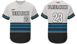 Custom lower horizontal lines adult youth unisex softball jersey - Jersey