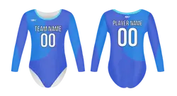 Custom women long sleeve one piece dance uniform unique - Dance-jerseys