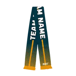 Custom fan scarf golden sprinkle - Fan-scarves