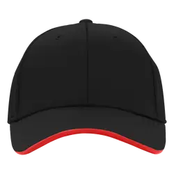 Custom adult youth unisex cpa2 black cap - Caps