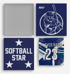 Custom swag box softball fan favorites - Swag-boxes