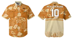 Custom fishing shirt adult youth unisex coral cove - Jersey