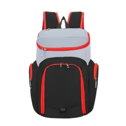 Gray, black, & orange backpacks - Backpacks