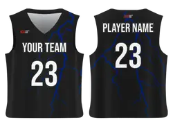 Custom lightening nature adult youth unisex wedding jersey - reversible uniform - Jersey