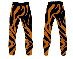 Custom tiger animal adult youth unisex baseball jersey - Jersey