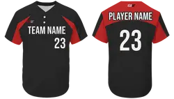 Custom bottom arms & back stripe adult youth unisex softball jersey - Jersey