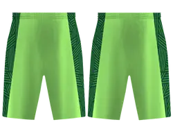 Custom criss-cross stripe adult youth unisex basketball shorts - reversible uniform - Short