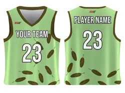 Custom feather stems nature adult youth unisex wedding jersey - reversible uniform - Jersey