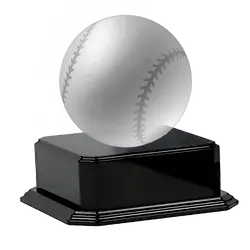 Baseball crystal awards - Crystal-awards