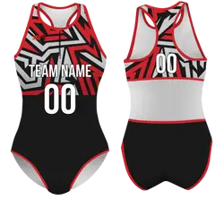 Custom water women speed suit abstract - Women-water-speed-suits