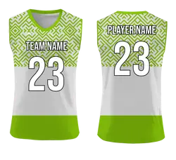 Custom elegant adult youth sleeveless volleyball jersey - Jersey