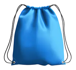 Blue drawstring bag - Drawstring-bag