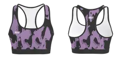 Custom adult youth unisex sports bra durable support - Track-sports-bras