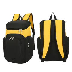 Black & yellow backpacks - Backpacks