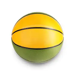 Custom yellow & green basketballs - Basketball-balls