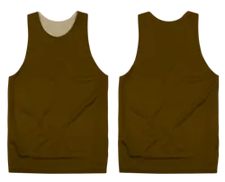 Custom brown adult youth unisex pinnies - Pinnies