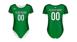 Custom women short sleeve one piece dance uniform abstract envy - Dance-jerseys