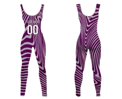 Custom women sleeveless dance bodysuit  rhythm shine - Dance-bodysuits