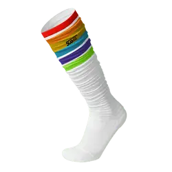 Custom football socks adult youth unisex victory stripes - Socks