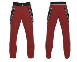 Custom circular  design adult youth unisex baseball pants - Baseball-pants
