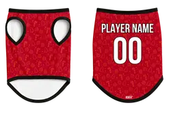 Custom pet holiday shirt festive red - Pets-shirts