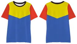 Custom moisture-wicking v shape adult youth unisex shirt - Jersey