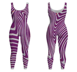 Custom women sleeveless dance bodysuit  rhythm shine - Dance-bodysuits