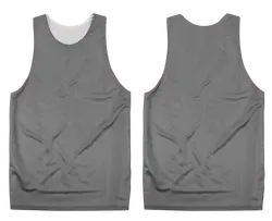 Custom gray adult youth unisex pinnies - Pinnies